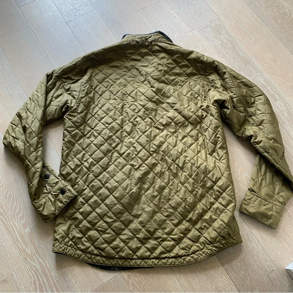 The North Face Fort Point Insulated Flannel Shirt jacket green Small